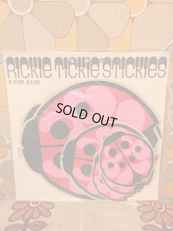 画像1: RICKIE TICKIE STICKIES Ladybug