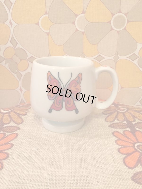 画像1: OR/RD/PK butterfly　Mug