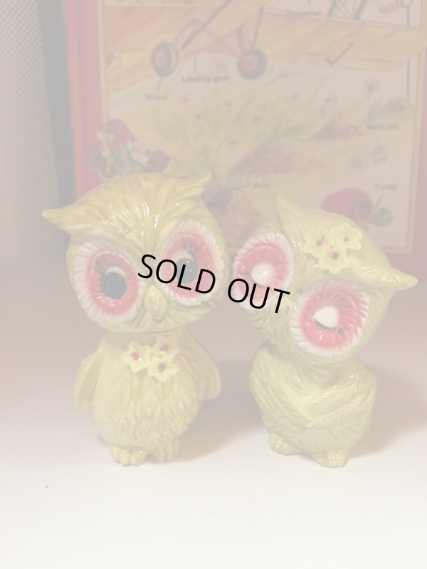 画像1: FLOWER OWL Salt＆Pepper