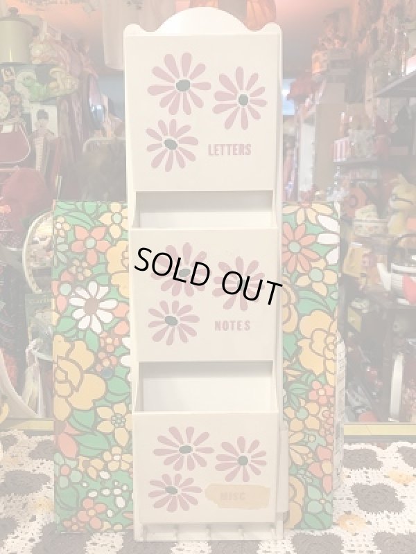 画像1: PK FLOWER LETTER RACK