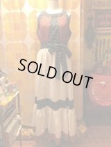 GUNNE SAX RD/NV VINTAGE FLOWERワンピース