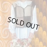 （SALE）Crochet Patchwork Vest
