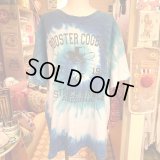 Blue&White tie dye ROOSTER COGBURN Tee