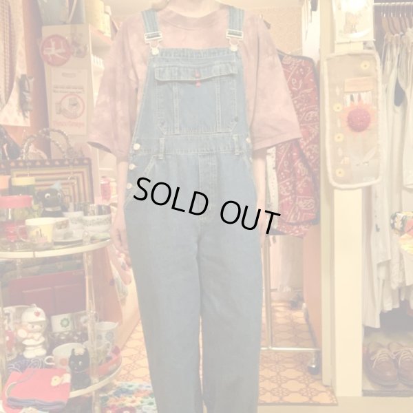 画像3: Red Fastener Overall