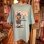 画像1: (SALE) COOL Printed Vintage Tee   (1)