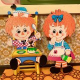 Raggedy Ann&Andy Wallhanging