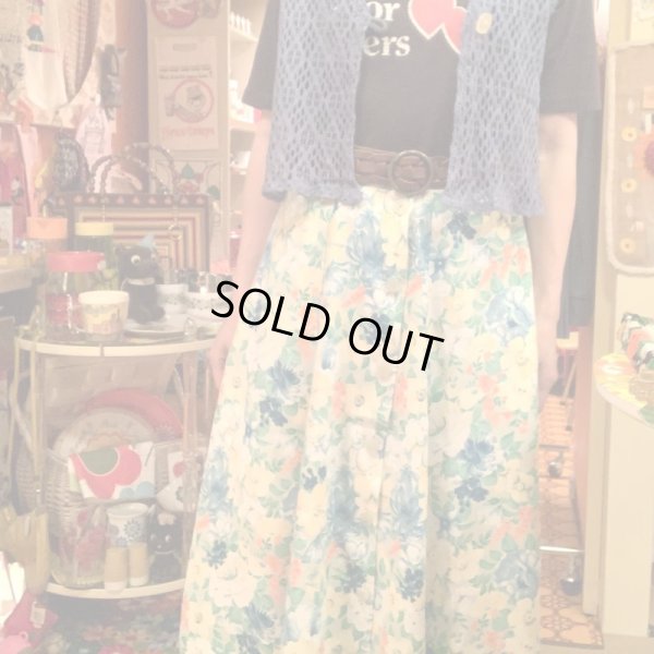 画像3: Floral pattern skirt