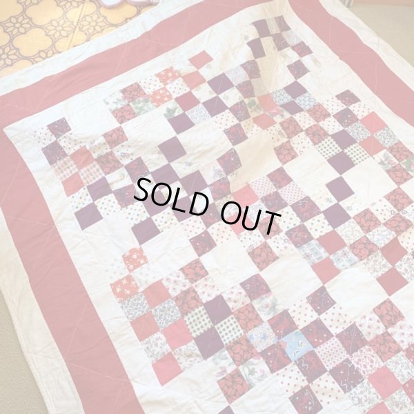 画像1: Vintage patchwork quilt
