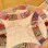 画像9: Vintage double wedding ring pattern patchwork quilt