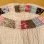 画像6: Vintage double wedding ring pattern patchwork quilt
