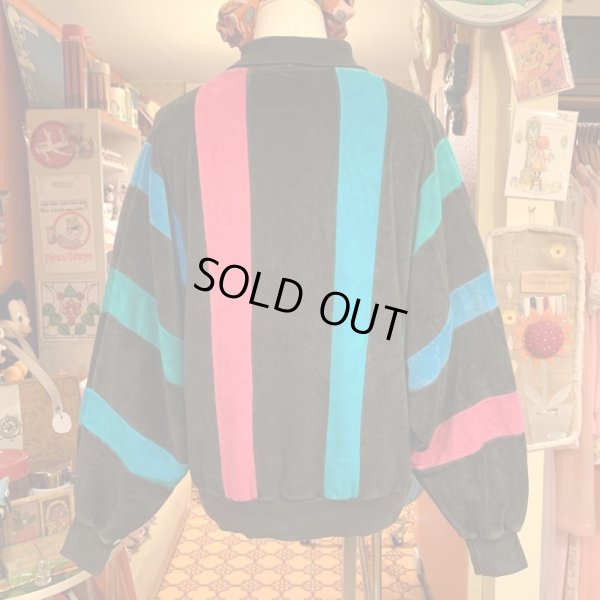 画像4: Multicolor velor tops