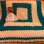 画像1: Flower motif knit blanket (1)