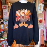 Halloween goose patchwork sweat