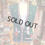 （SALE）GR Person with gift pattern knit vest