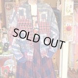 Plaid patchwork quilted jacket