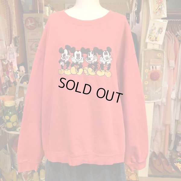 画像1: Mickey embroidery sweat