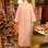 画像1: Sears sweet pink quilting gown dress (1)