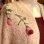 画像4: 50'S Rose motif mohair knit cardigan