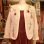 画像1: 50'S Rose motif mohair knit cardigan (1)