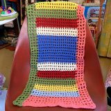 Colorful knit cover (S)