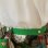 画像7: (SALE) Vintage Light green line patchwork wrap skirt