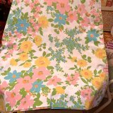 70'S  Colorful flower pattern pillow cover