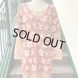 Vintage Flower crochet cardigan