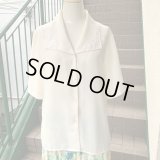 Made in Canada Wh lace blouse