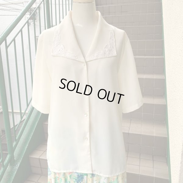 画像1: Made in Canada Wh lace blouse
