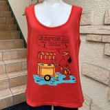 Made in Italy Snoopy sleeveless top