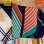 画像2: 70'S  Vintage Modern pattern long scarf (2)
