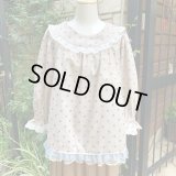 Vintage flowerlace pullover top