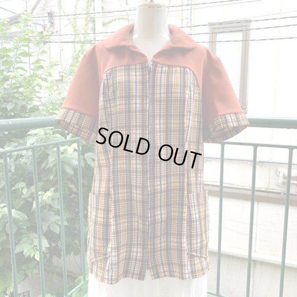 画像2: Vintage Plaid switch top