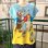 画像1: Vintage bugs bunny double sided printed tee (1)