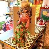 Flower dress girl