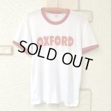 Vintage OXFORD ringer tee