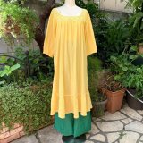 Vintage Mexico cotton gauze dress