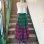 画像1: 70'S Made in West Germany Silk plaid skirt (1)