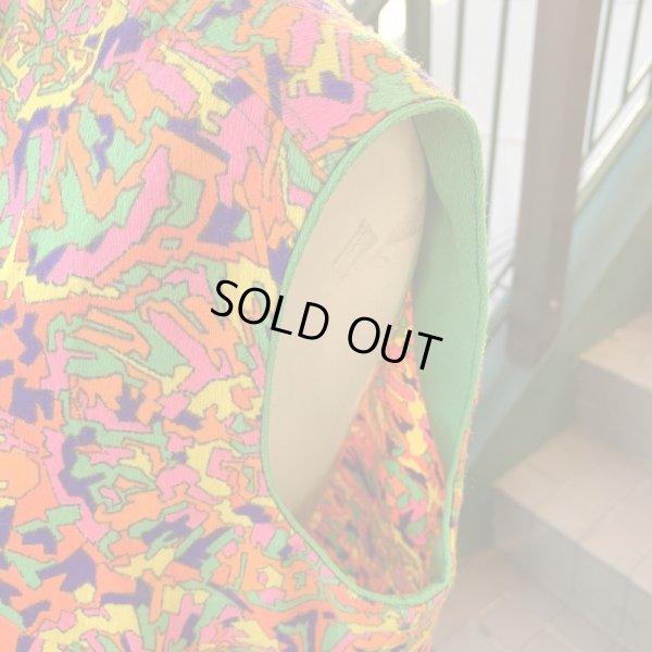 画像2: Vintage Psychedelic pattern top