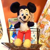 70'S Mickey Mouse plush doll