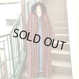 Sears社  Velor stripe hood gown robe