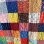 画像2: Vintage colorful flowers patchwork quilt