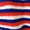 画像3: (SALE) Vintage tricolor color knit cape (3)