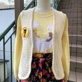 (SALE) Indian girl patch knit vest