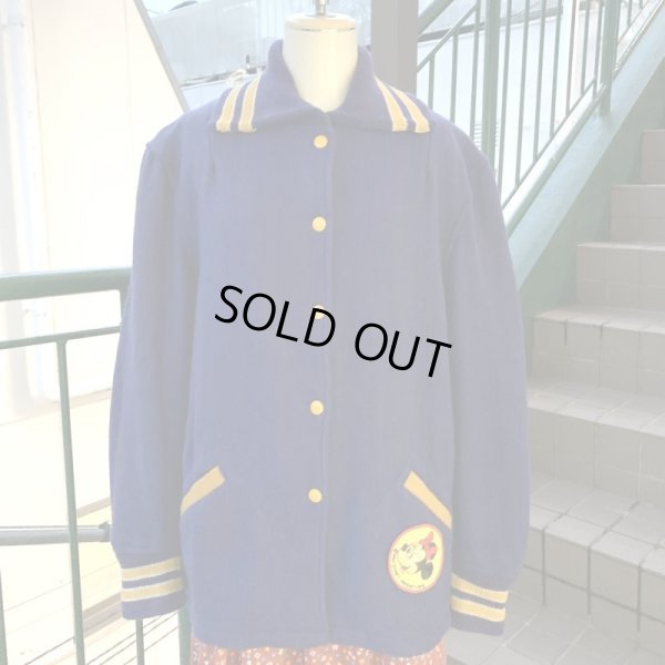 画像1: 50'S Patch long stadium jacket