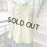 50'S〜60'S Vintage boy scout shirt