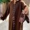 画像4: (SALE) Vintage moroccan embroidered long dress