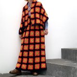 (SALE) Vintage Granny square cape&skirt