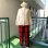 画像3: Vintage leaf pattern knit cardigan