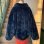 画像14: Vintage navy eco fur jacket